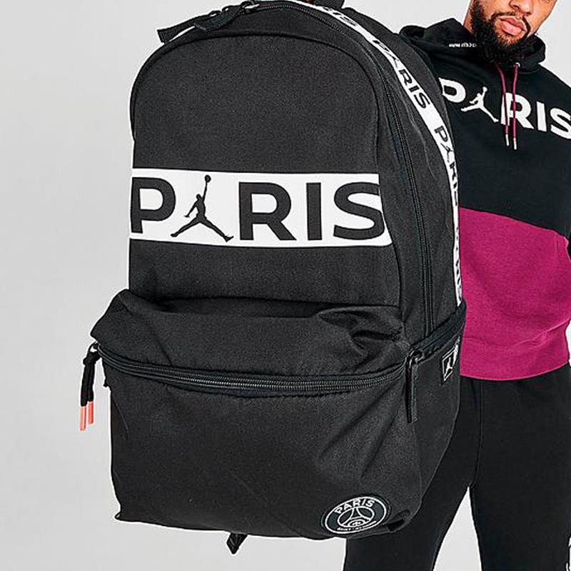 Jordan Paris Collaboration Polyester Backpack Regular Black Jordan 9A0334-023