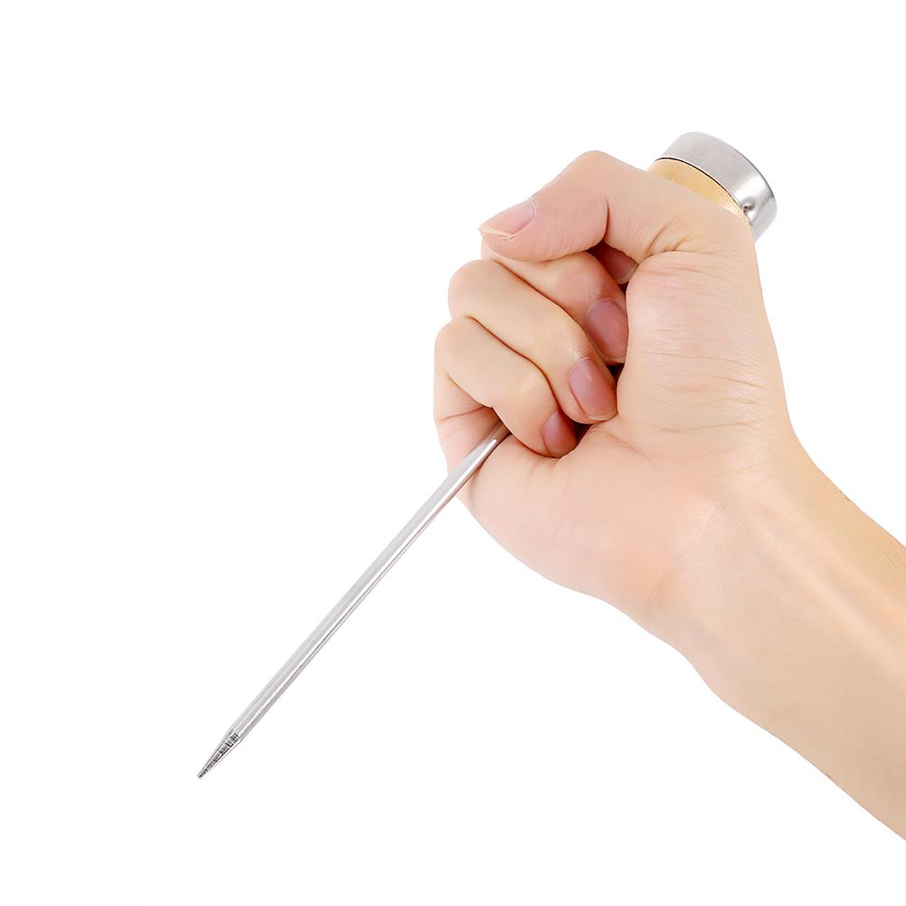 Eispickel-Brecher, Holzgriff, Ahle, Schlag, Küchen-Bar-Werkzeug, Edelstahl, Ahle GL