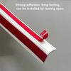 1 stuks 3 cm x 1 m/2 m Zelfklevende Muur Binnenhoeklijst Hoeklijst Lijn Plintlijn Plafondkit Interne Strip Randstrips