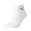 Training Wear 1P Reflection Line Socks 32JXD301 Unisex White [Mizuno] (Short) 25-27