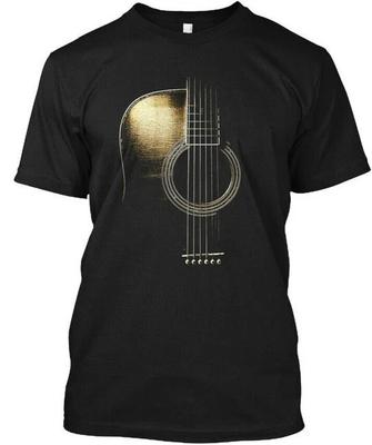 T-shirt Ombra di Chitarra Made in USA Taglie dalla S alla 5XL
