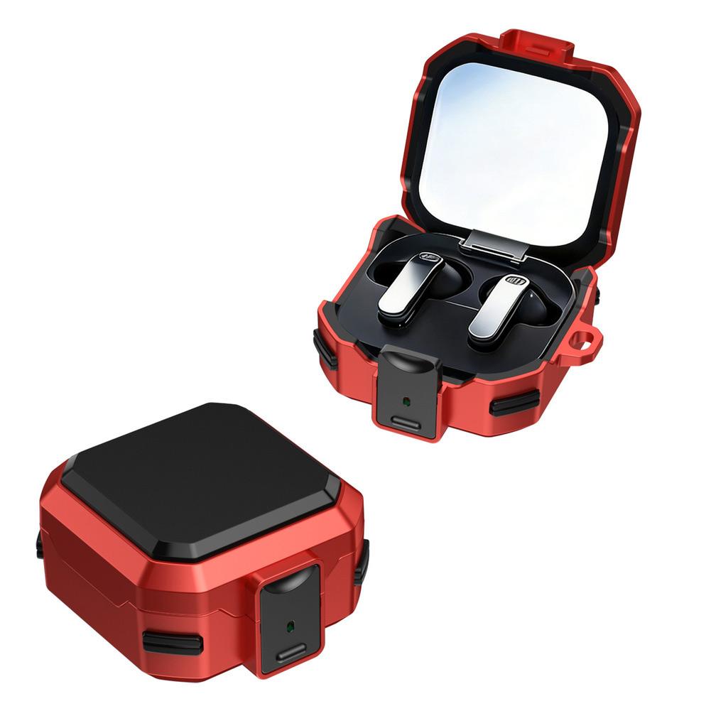 1 Pcs Shockproof Case With Secure Lock & Stand For Samsung-Galaxy Buds4/4 Pro Earphone Protective Case Anti Drop