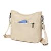 Crossbody Bag Vintage PU Women's Bag Shoulder Bag Commuter Large Capacity Shoulder Bag