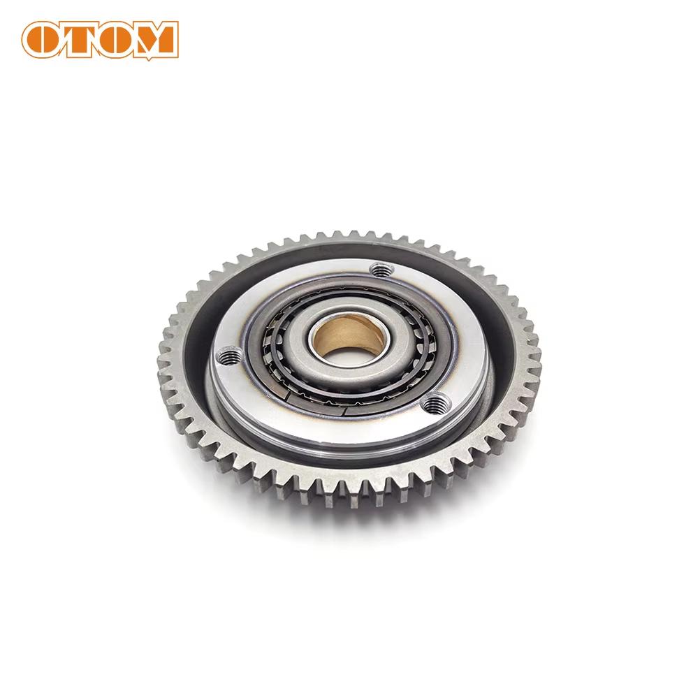 OTOM Starter Overrunning Clutch Driven Gear Kit For ZONGSHEN ZS174MN-3 CBS300 CB250-F Dirt Bike Motorcycle Engine Accessories