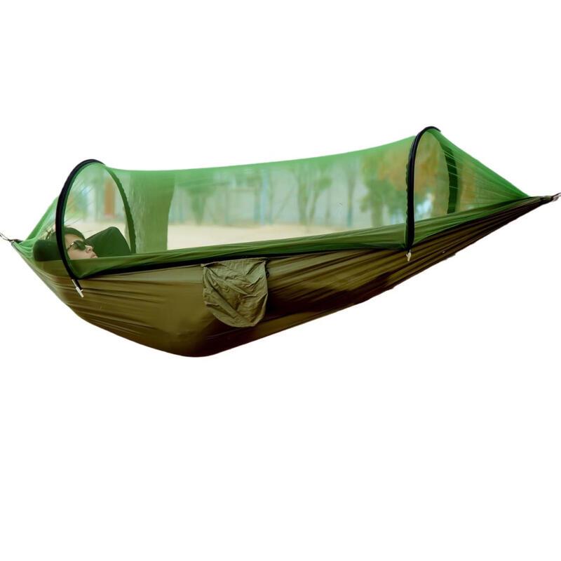 Quick-Opening Outdoor Mosquito Net Hammock