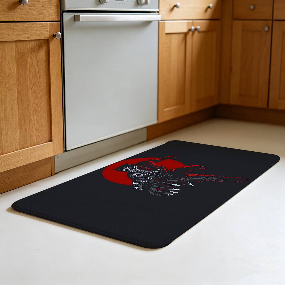 CUTE--B-BlackS-P-Panther Floor Mat Durable Carpet Rug For Footpad Mats Style Soft Bedroom Floor House Laundry Room Mat Anti-skid