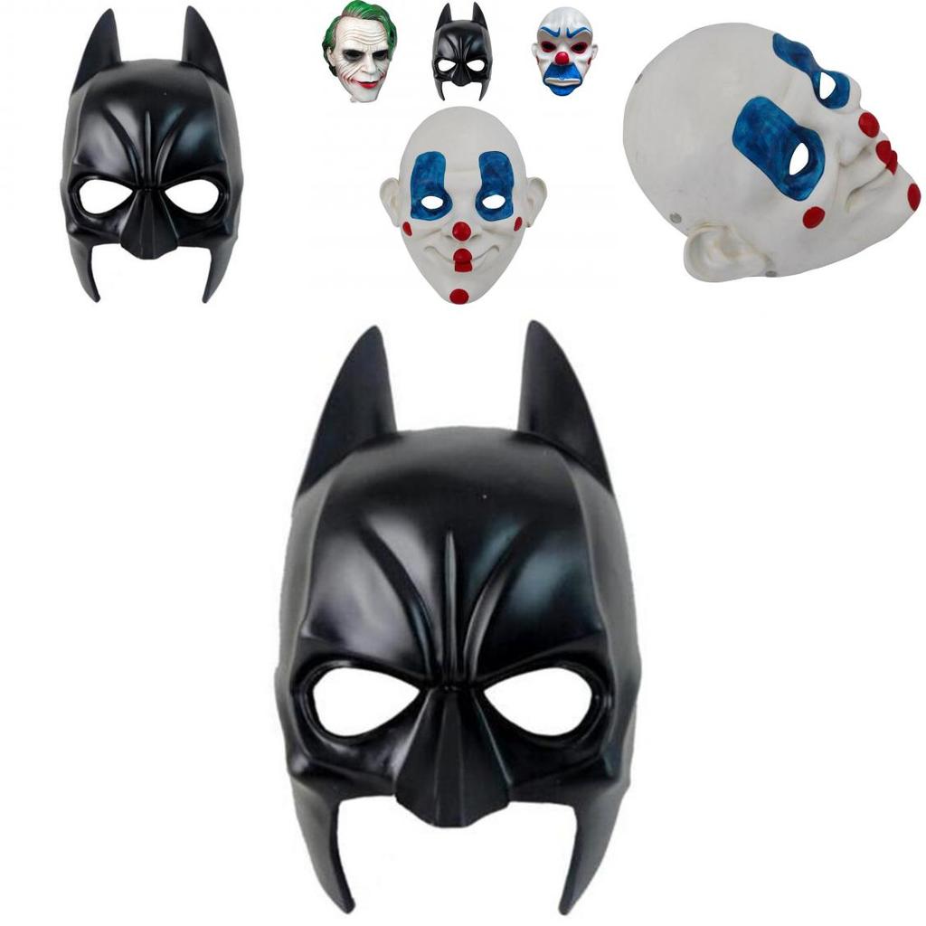 Robber Joker Batman Mask Resin Cosplay Mask For Christmas And Halloween Costume And Party Decor