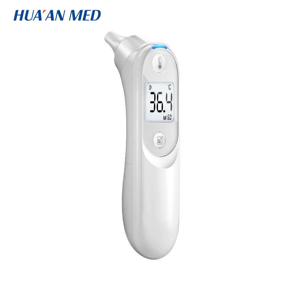 HUAAN 1 Second Measuring Digital Infrared Thermometer With Probe Cover ABS