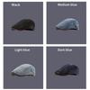 Japanese Style Hat Vintages Washed Cotton Beret Hat For Women Men Unisex Adjustable Design Fashion Accessory