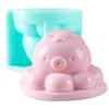 Lucky Pig Milk Pudding Silicone Mold Custard Mold Cute Cartoon Jelly Cake Cake Mold Cake Decoration Baking Bakery Tool