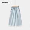 MOMOCO Girls' Summer Thin Cropped Denim Jeans