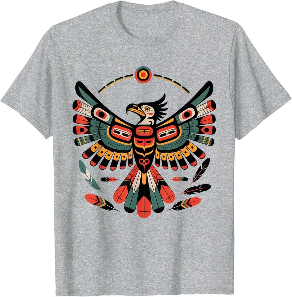 Thunderbird Native American Tribal Art Design Art Unisex T-Shirt Unisex T-Shirt