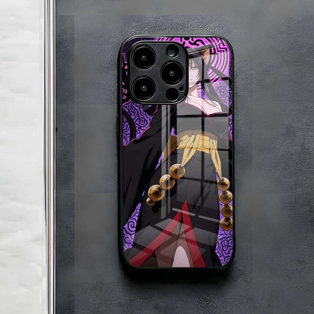 

H-high Sschool D-D Kuroka Phone Case For IPhone 17 Air 16 E Pro Max 15 14 13 Mini 12 Pro 11 Max Plus Black Glass Cover iPhone 15 Pro