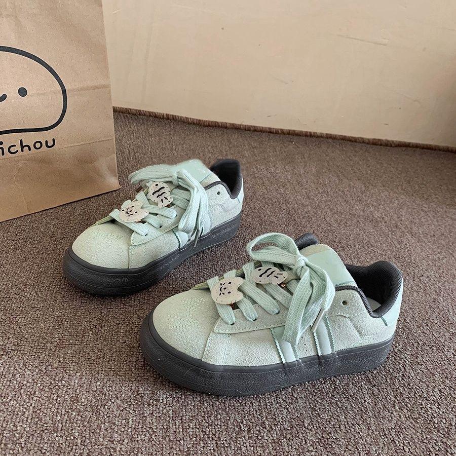 Cute versatile board shoes women's autumn new small white shoes niche shoes casual sports shoes