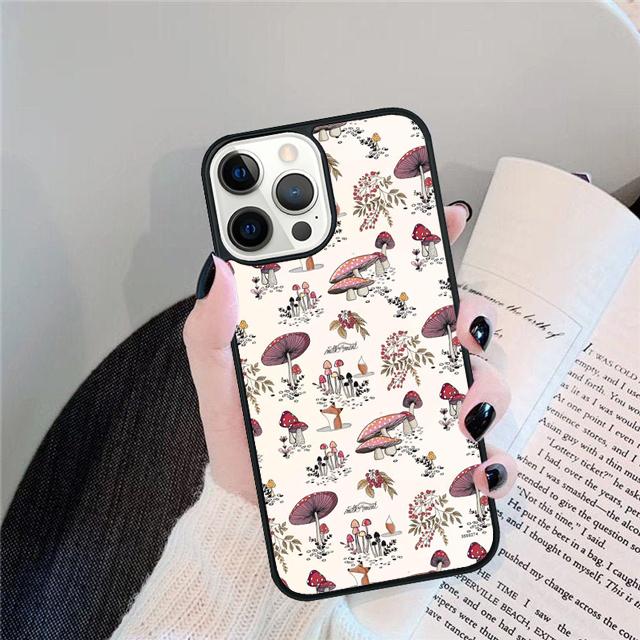 Mushroom Forest Coque Shell For iPhone 17 Air 15 16e 14 13 12 Pro Max 11 Pro Max Plus Phone Case Cover