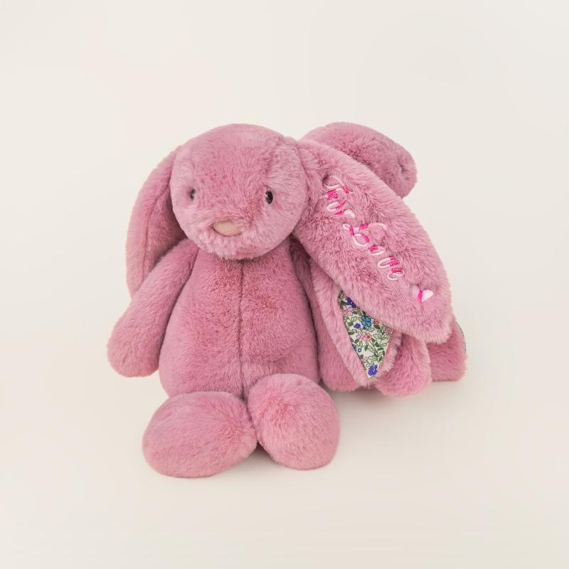 Tulip Rabbit Plush Toys Adorably Printing Bunny Stuffed Doll Kawaii Animal Cony Room Decor Peluche Toys Hobbies Collection Gifts