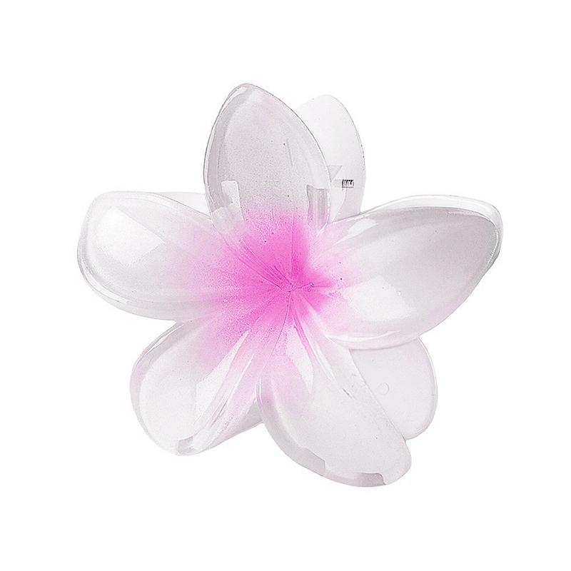 1PC Elegant Flower Shaped Hair Grab Clips Trendy Non Slip Ponytail Holders For Women And Daily Use Wear