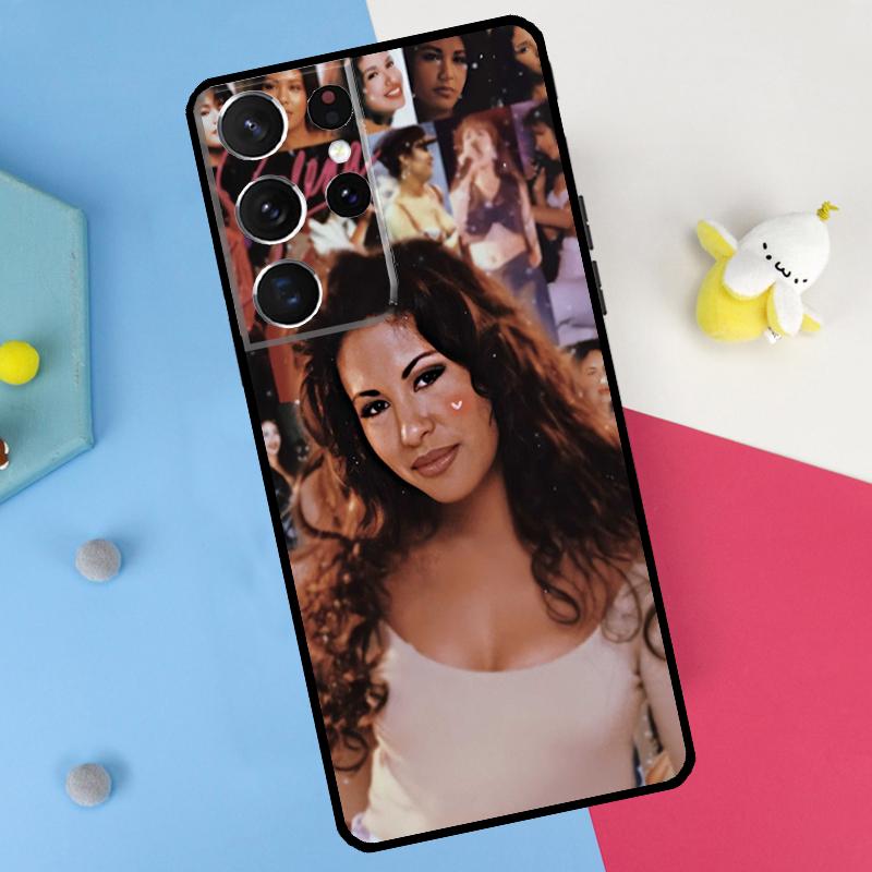 Selena Quintanilla Back Case For Samsung Galaxy S25 S24 S22 S23 Ultra Plus S20 S21 FE S9 S10 S24 FE Soft Cover