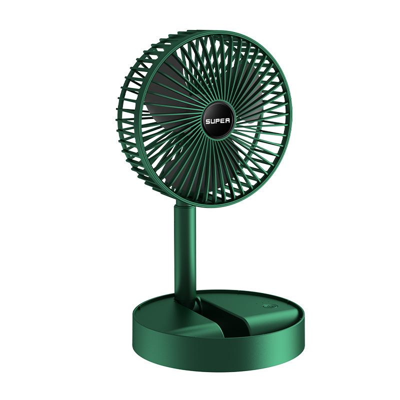 Portable Rechargeable Foldable Fan for Dorm, Desk, and Camping