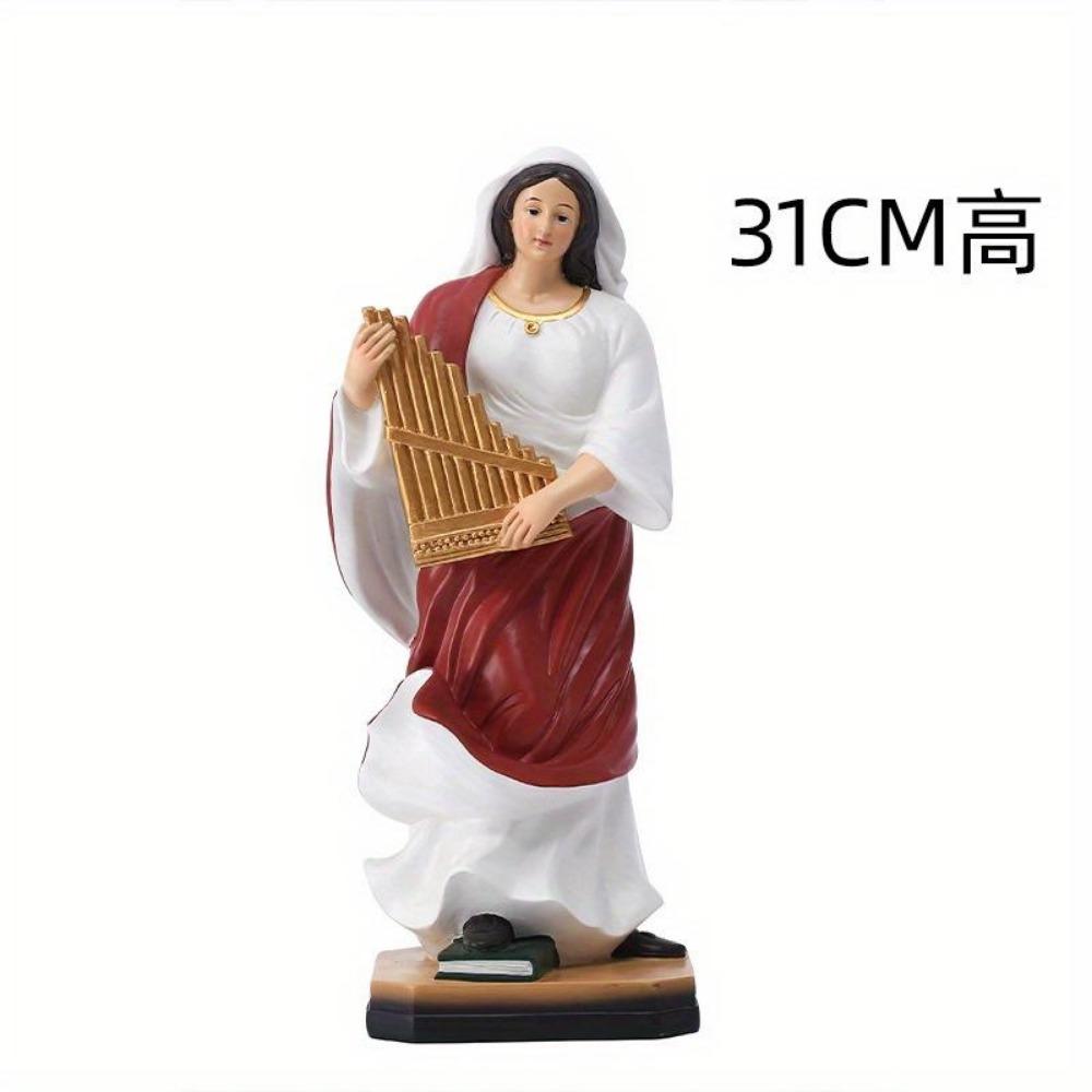 

Статуэтки ангелов для рождественской молитвы Фигурки ангелов для праздничного декора с использованием смолы 1pcs