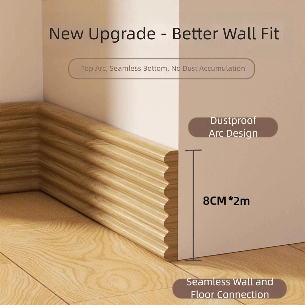 Anti-collision Wall Baseboard Thickened Wall Sticker High Quality Decoration Strips  Living Room