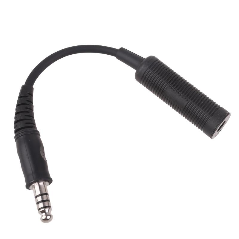

Portable Headphone Adapter Universal Converter Connect Your Headset to Radio or Phone U174 Converter for Indoor Use 1