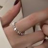 Finger Unique Copper Ring For Women In Trendy Ins Style With Adjustable Fit