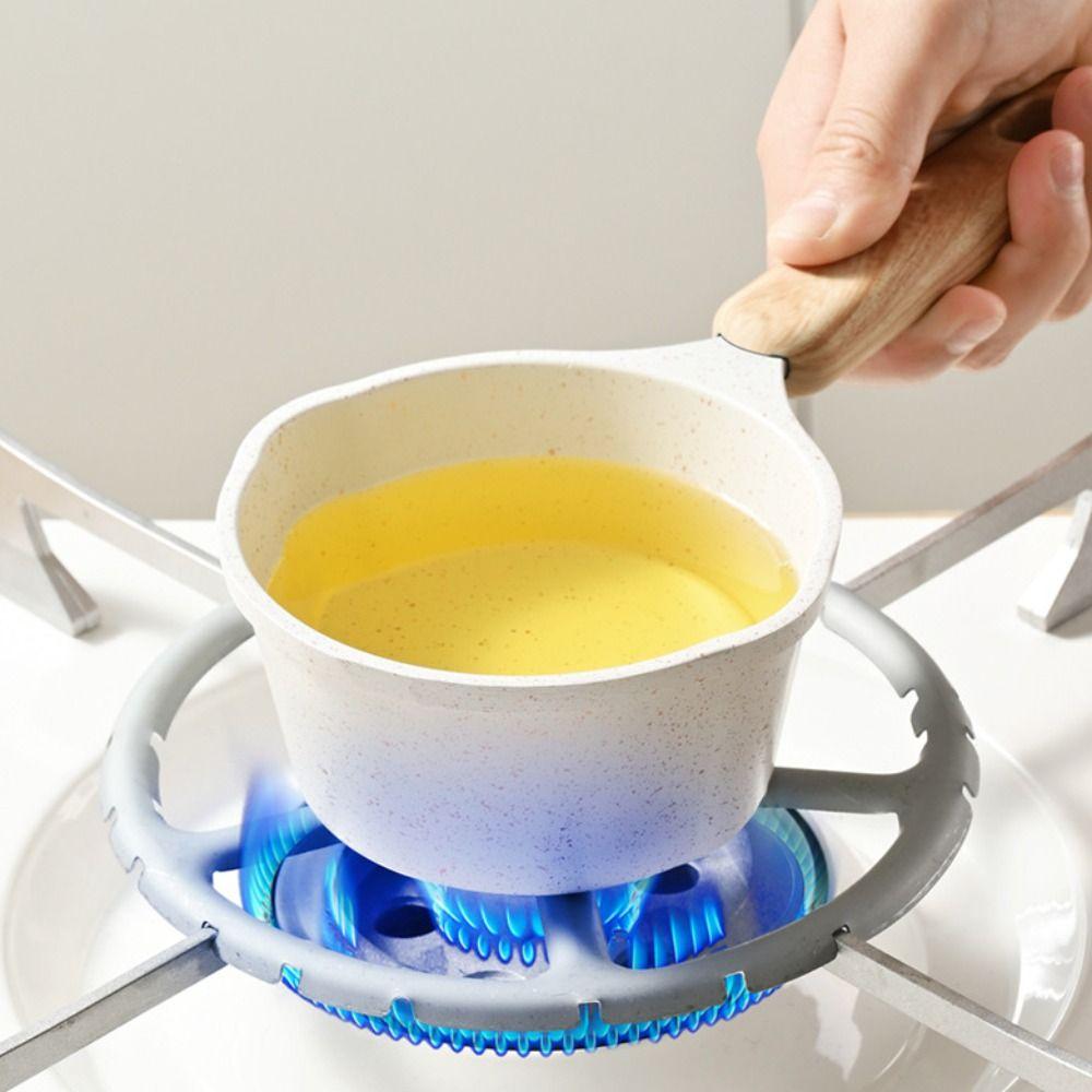 Mini Oil Splashing Pot with Scale Milk Pot Cookware Maifan Stone Skillet  Fried Egg