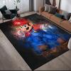 Mario Chibi Head Area Rug, Mario Fan Soft Carpet, Ideal Gift.chl