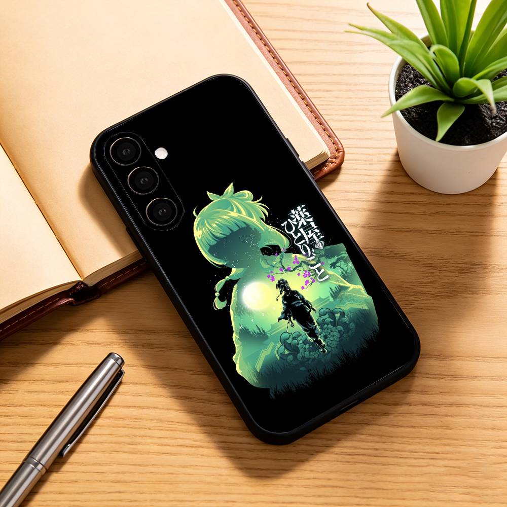 The Apothecary Diaries Anime  Phone Case Black Silicone Soft For Samsung Galaxy A73,A72,A71,A70,A53,A52,A51