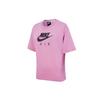 T Shirts Women's Flamingo Red Crew Neck Moderate Straight Fit DB3841-693