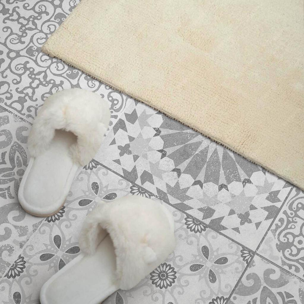 Self-Adhesive Vinyl Panel - Printed Decoration 120x60 cm Geometric and floral patterns