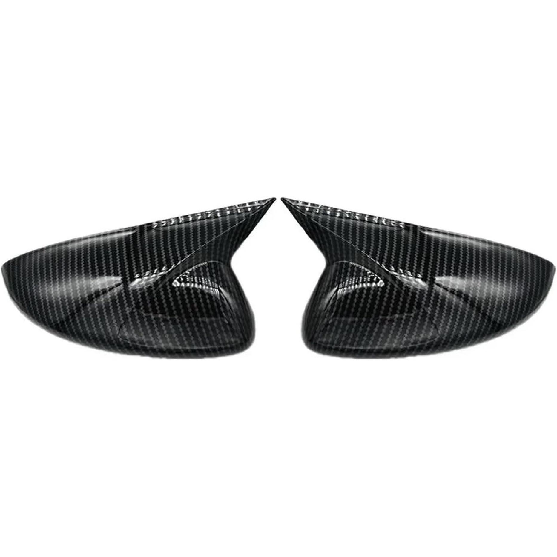 

Car Sticker Rearview Side Mirror Cover Wing Cap Exterior Door Rear View Case Trim Carbon Fiber Look Compatible With Mazda 6 Atenza 2014-2017(Gloss Carbon