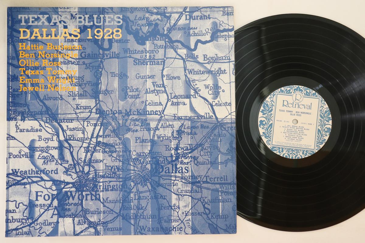 

LP Record VARIOUS Texas Blues Dallas 1928 FB305 RETRIEVAL 1980 UK Blues Used