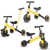 Triciclo Infantil Bicicleta de Equilíbrio Infantil para Bebê com Barra de Empurrar para 1-3 Anos 2 em 1 Triciclo Presente de Aniversário e Brinquedo para Crianças Meninos Meninas Ajustável