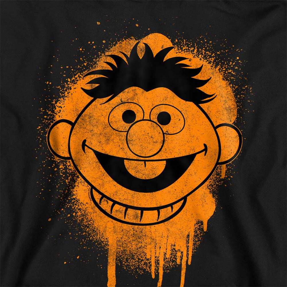 Sesame Street Unisex Adult Ernie Face Sweatshirt