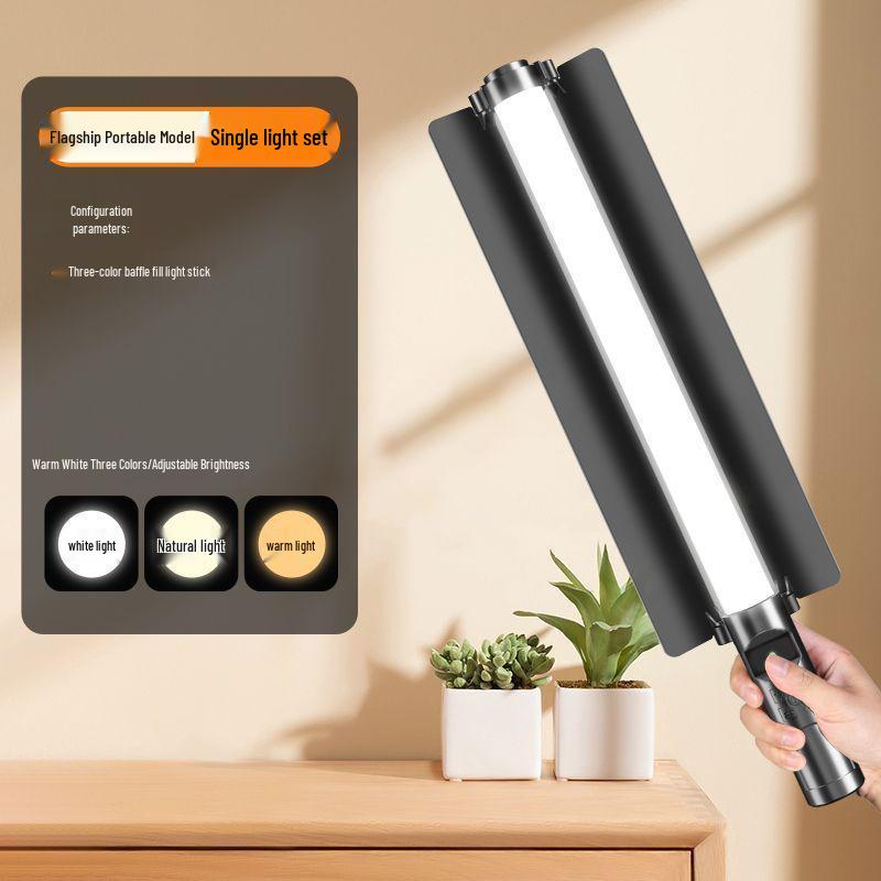 Portable RGB LED Fill Light Bar for Professional Photography and Night Scenes