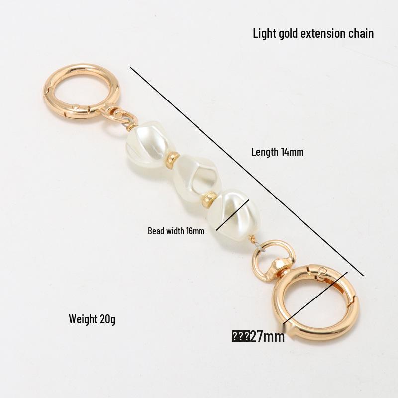 Универсальная сумка-цепочка/сумка через плечо с жемчугом в стиле барокко