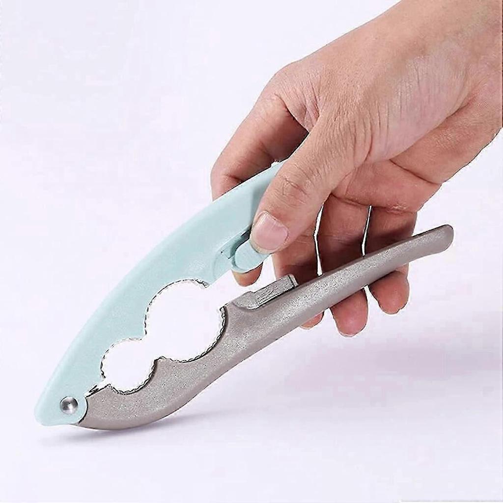 1 Piece Multifunctional Nutcracker Chestnut Pliers Walnut Tongs With Non-slip Handle Nut Peeling Tool
