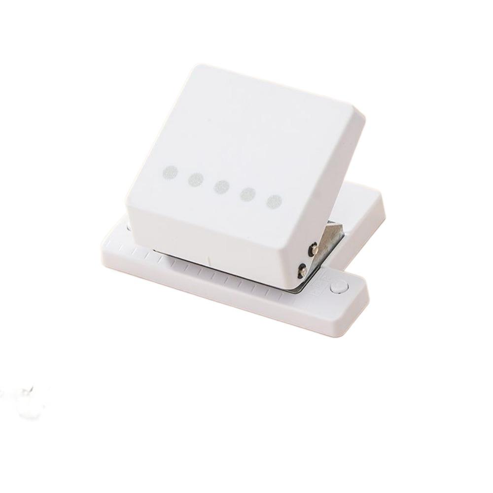 DIY 5 Hole Punching Machine Handheld Paper Punch Portable 5 Hole Puncher  Office Supplies