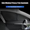 Side Window Sunshade for Tesla Model Y 2025 Privacy Front Rear Windshield Window Shield Screen Sun Visor Camping Sun Shade Cover