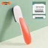Soft Bristle Multipurpose Shoe & Laundry Cleaning Brush with a Round Handle - Gentle on Clothes