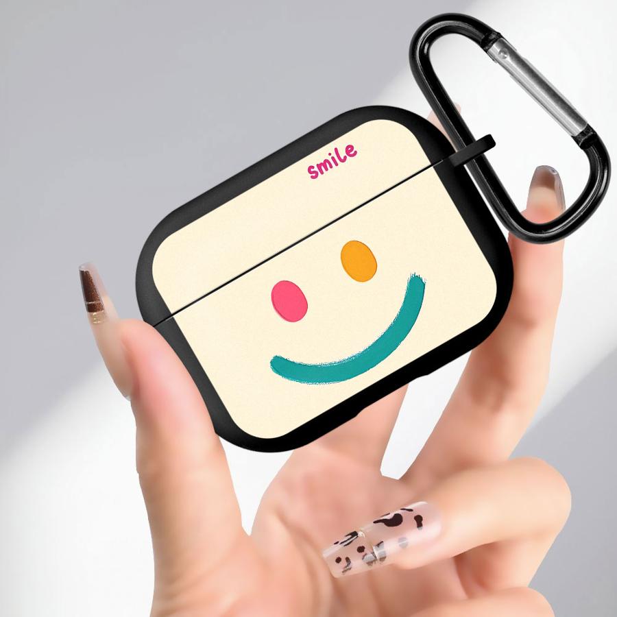 

Case For Airpods 3 4 1 2 Pro3 Pro2 Pro Soft Earphone Cases Cover Laugh Airpods 4