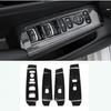 Carbon Fiber Interior Window Switch Panel Cover Trim For Honda Civic