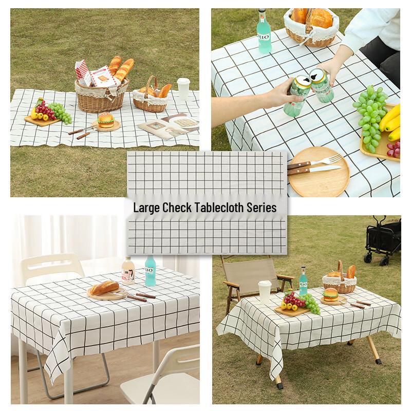 Xihe Commercial Disposable Plaid Tablecloth