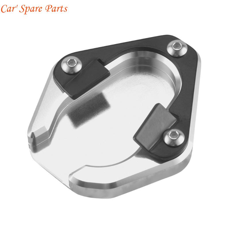 Y4UA Motorcycle Aluminum Kickstand Foot Side Stand Enlarger Pad Plate for 900 China Mainland