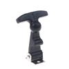 Rubber Hood Catch With Bracket Elastic Stainless Steel Rubber Hood Catch Flexible T-Shaped Drawer Latch For Coolers Boats