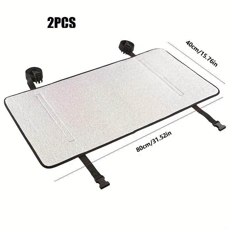 

Universal Air Conditioner Outdoor Unit Cover Bubble Composite Aluminum Foil Flame Retardant Waterproof Sun Protection Shade 2PCS