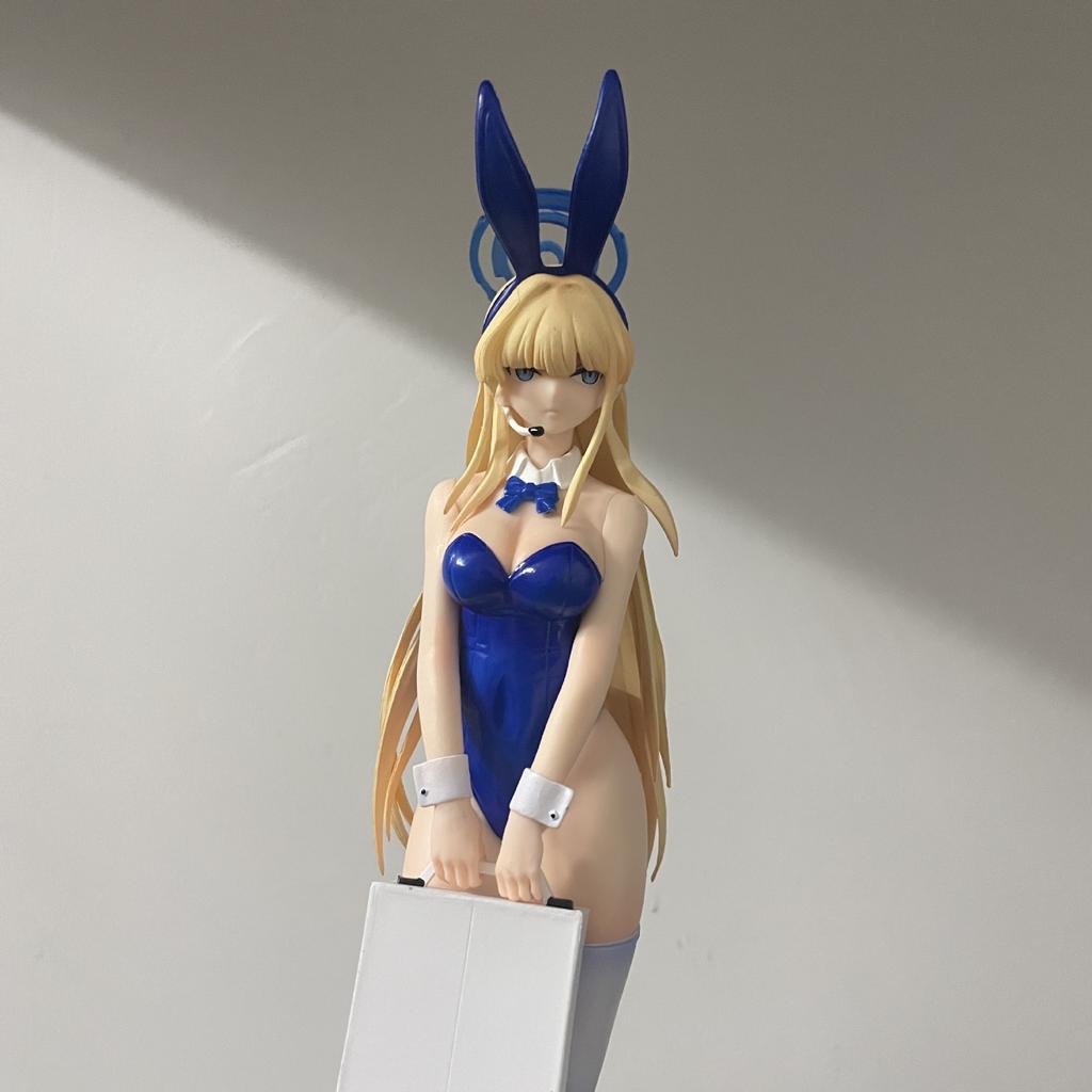 Blue Archive Anime Figure Asuma Toki Action Bunny Girl Model Statue Boys Collection Figurine Adult Model Ornament Model Toy Gift