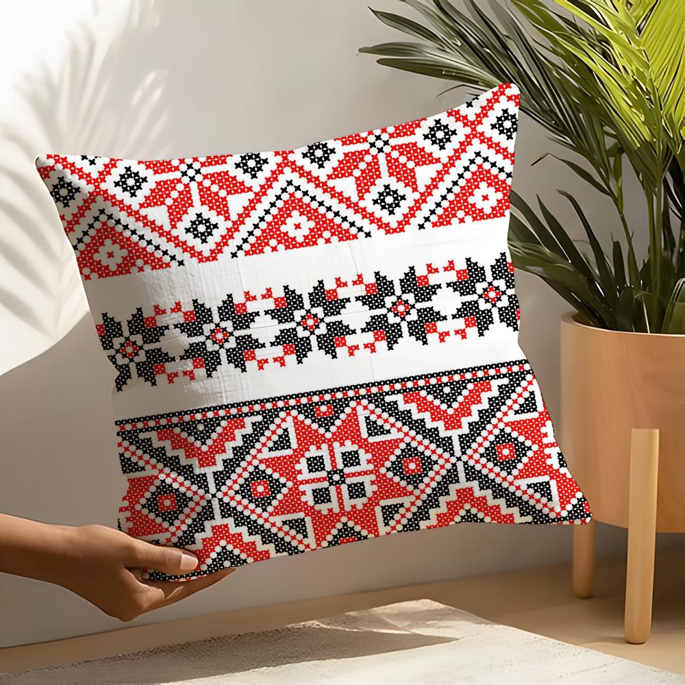 Russian Shading Pillow Case Linen Cushion Covers For Decorative Sofa Home Pillows Case Car Chair Pillows Cases